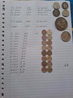 Zilveren Munten Collectie - Wilhelmina & Willem III, Postzegels en Munten, Munten | Nederland, ½ gulden, Koning Willem III, Zilver