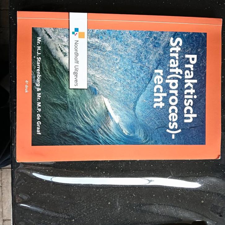 H.J. Starrenburg - Praktisch Straf(proces)recht, Boeken, Studieboeken en Cursussen, Zo goed als nieuw, HBO, Alpha, Ophalen of Verzenden