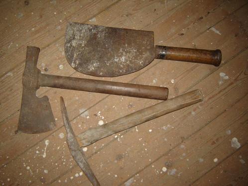 Hakmes en kaphamer, Antiek en Kunst, Antiek | Gereedschap en Instrumenten, Ophalen