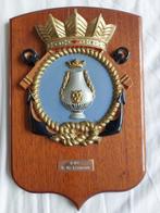 wapenschild marine Hr. Ms. A. Crijnssen, Verzamelen, Militaria | Algemeen, Embleem of Badge, Nederland, Ophalen of Verzenden, Marine