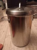 aspergepan roesvrijstaal BK met mandje, Huis en Inrichting, Keuken | Potten en Pannen, Kookpan of Snelkookpan, Nieuw, Ophalen of Verzenden