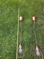 Hanglapenset 2 stuks koper kleurig, Ophalen of Verzenden, Minder dan 50 cm