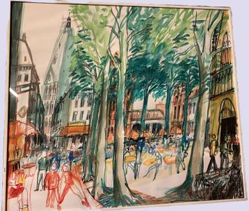 Guus van Eck Onze Lieve vrouweplein Maastricht beschikbaar voor biedingen