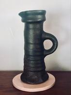 Brutalistische vaas, Huis en Inrichting, Woonaccessoires | Vazen, Overige kleuren, Ophalen of Verzenden, Minder dan 50 cm, Glas