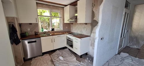 Keuken zonder apparatuur , wel bespreekbaar, Huis en Inrichting, Keuken | Keukenelementen, Gebruikt, Minder dan 100 cm, 200 cm of meer