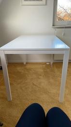 Eettafel Wit Ikea, Ophalen, 50 tot 100 cm, Zo goed als nieuw, Metaal