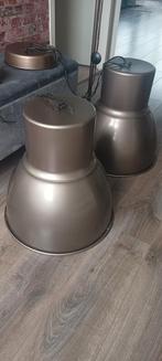 Ikea Hektar 2 lampen industriële stijl, Huis en Inrichting, Lampen | Hanglampen, Ophalen, Zo goed als nieuw, Metaal, Minder dan 50 cm