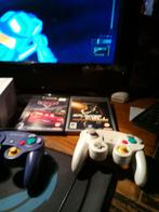 game cube met twee controllers  en 2 spellen, 2 spelers, Ophalen of Verzenden, Zo goed als nieuw