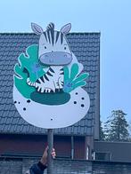 Geboortebord te huur zebra of uil, Overige uren, Overige niveaus, Starter, Overige vormen