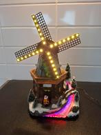 Molen met fiber verkleurende verlichting., Diversen, Kerst, Ophalen, Zo goed als nieuw