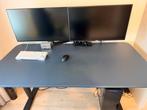 Ikea Bekant Bureau 160x80 Elektrisch Verstelbaar, Huis en Inrichting, Bureaus, Ophalen of Verzenden, In hoogte verstelbaar, Gebruikt