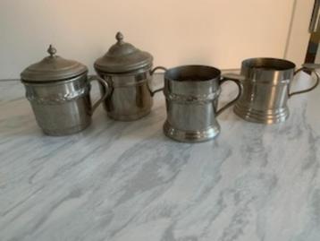 Koffie of Thee zeef verzilverd 2x beschikbaar voor biedingen