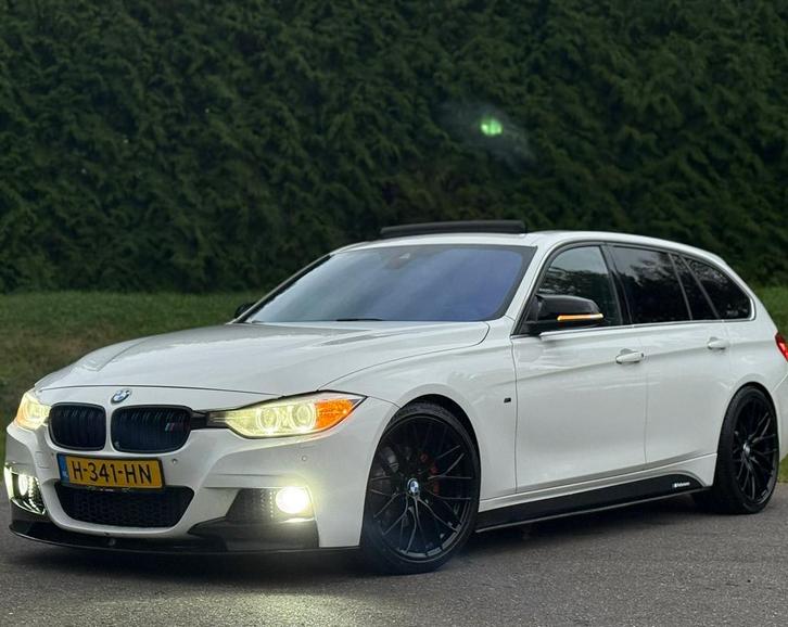 BMW 3-Serie 2.0 320D Xdrive Touring AUT 2013 Wit, Auto's, BMW, Particulier, Diesel, B, Stationwagon, Automaat, Geïmporteerd, Wit