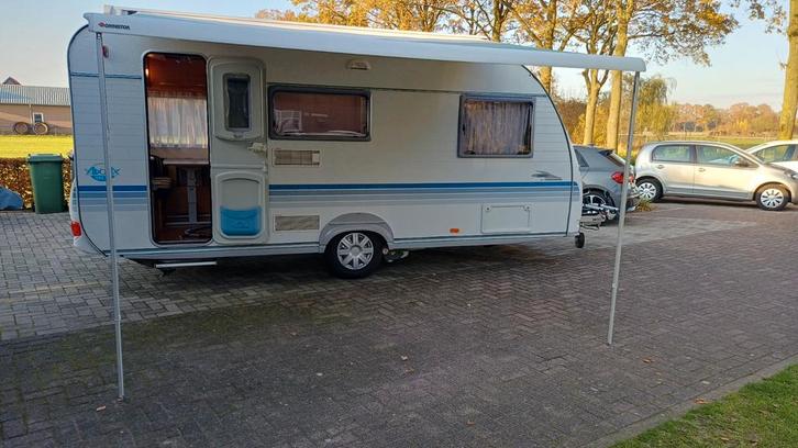 Zeer mooie adria ,mover Elek luifel nieuw fietsrek, bwj 2007, Caravans en Kamperen, Caravans, Particulier, tot en met 4, Rondzit