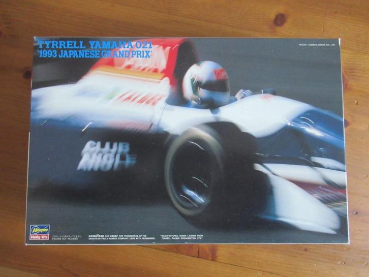 Tyrrell Yamaha 021 "1993 Japan" (Hasegawa 1/24), Hobby en Vrije tijd, Modelbouw | Auto's en Voertuigen, Nieuw, Auto, Groter dan 1:32