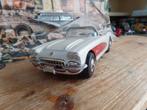 Corvette rood wit, Hobby en Vrije tijd, Modelauto's | 1:24, Ophalen of Verzenden, Nieuw, Bburago