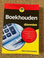 Boekhouden voor dummies - Marco Steenwinkel  ACTIE, Marco Steenwinkel, Ophalen of Verzenden, Zo goed als nieuw, Accountancy en Administratie