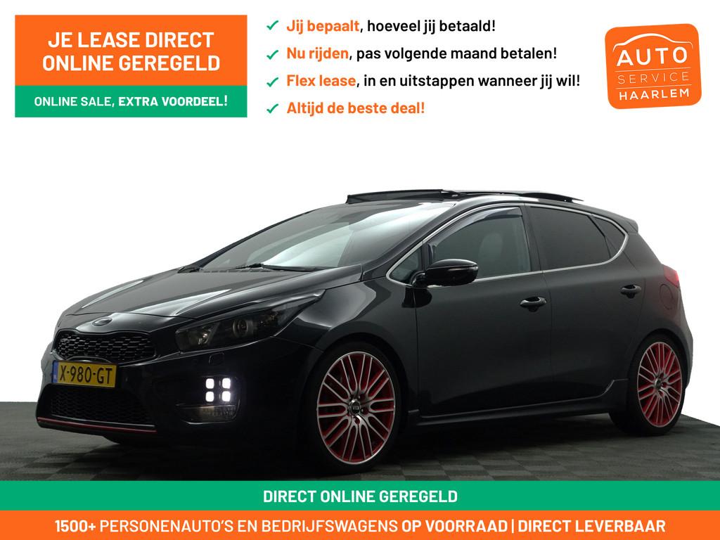 Kia cee'd 1.6 T-GDi 204pk GT- Recaro Seats, Panoramadak, Cam, Auto's, Kia, Voorwielaandrijving, Gebruikt, Met garantie (alle)
