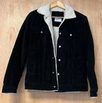 Bershka suede gevoerde teddy winterjas jack zwart - Maat XS, Zwart, Zo goed als nieuw, Maat 34 (XS) of kleiner, Bershka