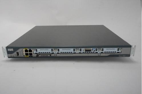 2801 V01 Cisco 2801 V01 integrated Servies Router,2 Ports 10, Computers en Software, Netwerk switches, Gebruikt, Verzenden