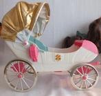 Barbie prinsessen rijtuig/gouden beweegbare kap, Ophalen of Verzenden, Gebruikt, Meisje