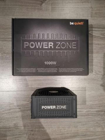 be quiet! Power Zone 1000W ATX PSU PC voeding in doos 1000 W beschikbaar voor biedingen