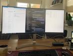 LG 38" inch curved Ultrawide QHD+ IPS Monitor, Gaming, Gebruikt, IPS, Ultrawide