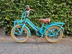 Popal Cooper transportfiets, 16 inch, turkoois, Fietsen en Brommers, Fietsen | Kinderfietsjes, Ophalen, Gebruikt, 16 tot 20 inch