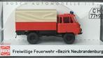 Robur LO 2002 a Freiwillige Feuerwehr 1:87 H0 Busch Pol, Hobby en Vrije tijd, Ophalen of Verzenden, Nieuw, Bus of Vrachtwagen