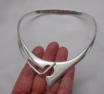 Zilveren Massieve modernist spang /collier Mexico nr.1192, Sieraden, Tassen en Uiterlijk, Kettingen, Verzenden, Zo goed als nieuw