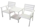 Sensline tuinbank Romeo Tete a Tete Whitewash 170cm, Ophalen, Nieuw