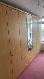 Kast voor de slaapkamer met spiegel, Ophalen, Gebruikt, 200 cm of meer, 50 tot 100 cm