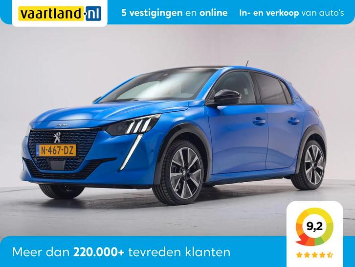 Peugeot 208 EV GT Pack 50 kWh Aut. [ Panoramadak Camera Navi, Auto's, Peugeot, Bedrijf, Te koop, ABS, Achteruitrijcamera, Adaptive Cruise Control