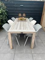 Diningset 6 personen, Ophalen, Gebruikt, Eettafel, 6 zitplaatsen