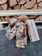 ovengedroogd BERKEN haardhout:los,pallet,bigbag,netzak,25cm., 6 m³ of meer, Ophalen of Verzenden, Berkenhout, Blokken