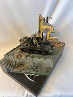 WO2 Diorama Handgemaakt, Hobby en Vrije tijd, Modelbouw | Figuren en Diorama's, Ophalen of Verzenden, Gebruikt, 1:35 tot 1:50