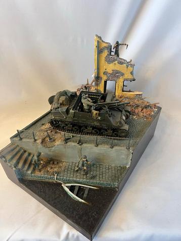 WO2 Diorama Handgemaakt beschikbaar voor biedingen