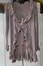 Beige trui met roezels, Kleding | Dames, Truien en Vesten, Gedragen, Beige, Excellent, Maat 42/44 (L)