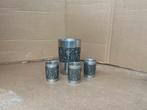Vintage Tinnen Bekers Set WD-026, Ophalen