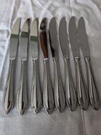 8 Dinermessen  W M F, Huis en Inrichting, Ophalen, Zo goed als nieuw, Rvs of Chroom, Vaatwasserbestendig