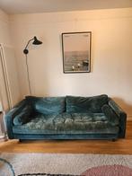 MADE 3-seater sofa. Petrol green velvet., Huis en Inrichting, Banken | Sofa's en Chaises Longues, Ophalen, Gebruikt