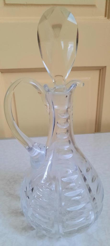 Antieke gaaf heldere karaf.amandel geslepen, Antiek en Kunst, Antiek | Glas en Kristal, Ophalen of Verzenden