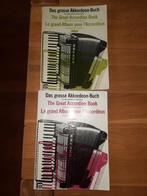 Accordeon: Das Grosse Akkordeonbuch  deel 1+2--MOOI+VEEL!!, Gebruikt, Overige soorten, Ophalen of Verzenden, Populair