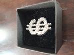 Nieuw dollar teken plastic ring verkleedfeest, Ophalen of Verzenden, Nieuw, Overige materialen, Dame of Heer