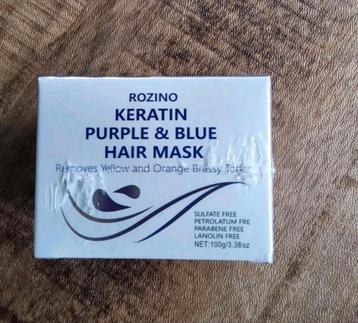 Keratine haarmasker. Nieuw in gesealde verpakking. beschikbaar voor biedingen