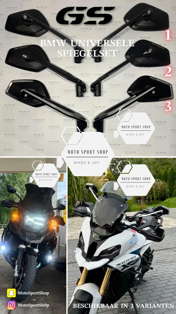 Universele BMW GS1250 Spiegelset (GS, XR etc..), Motoren, Accessoires | Stickers, Ophalen