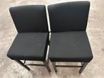 2 barkrukken zwart stof D2C design2chill chil krukken bar, Huis en Inrichting, 2 krukken, Ophalen of Verzenden, Gebruikt, 60 tot 90 cm