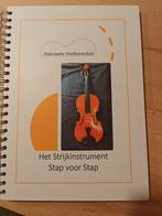 Het Strijkinstrument Stap voor Stap - Leer vioolbouw!, Ophalen of Verzenden, Nieuw, Fotografie algemeen, Nellie Harms