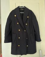 H&M x Balmain Jas - Maat 36 zwart navy gouden knoop, H&M, Verzenden, Zwart, Maat 36 (S)