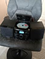 Akai radio cd speler mini 2 boxjes, Ophalen of Verzenden, Zo goed als nieuw, Akai